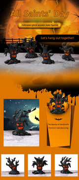 Halloween Micro Landscape Scene Decoration Accessories Tree Demon Ghost Pumpkin Skull Party Supplies Home Party Ornament Terror