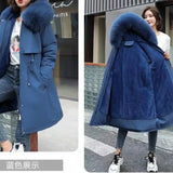 New In Coats & Jackets Women's Winter Padded Jacket Loose Casual Outerwears Fleece Hodded Windbreaker Elegant Office Lady's Coat - Lootquake