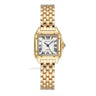 Women's Fashion Square Watches Gold Alloy Strap 2024 Luxury Ladies Quartz Wristwatches Qualities Female Roman Scale Clock - Lootquake