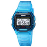 SKMEI Transparent TPU Strap Ladies Wristwatch Shockproof Back Light Display Stopwatch Digital Watches Women 2056 reloj mujer - Lootquake