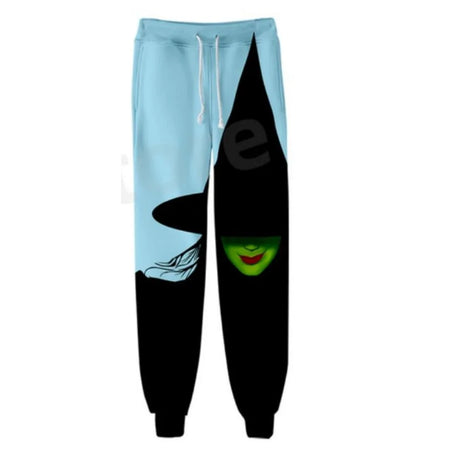 WICKED The Musical Elphaba Sweat Pants 3D Joggers Pants Casual Trousers Men/Women Hip Hop Sweatpants Pantalon Homme Streetwear - Lootquake