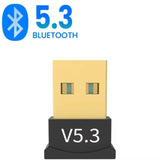 Adaptateur Bluetooth USB Adaptateur Bluetooth sans fil 5.3/5.1/5.0 pour PC portable haut-parleur sans fil récepteur audio émetteur USB