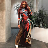 Spring Autumn Women Long Sleeve Party Club Streetwear Bodycon Fall Long Dress Wholesale Items For Business - Lootquake