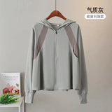 Ice Silk Sun UPF 50+ UV Protection Jacket Big Brim Thin Ice Silk Sun Protection Jackets UV Protection Hooded Windbreaker 4XL 5XL - Lootquake
