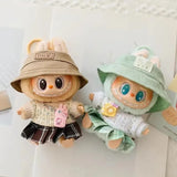Labubu Ropa est utilisé pour l'ensemble de vêtements pour bébé Labubu, les vêtements Labubu Macaron JK jupe plissée appareil photo chaussure ensemble exquis