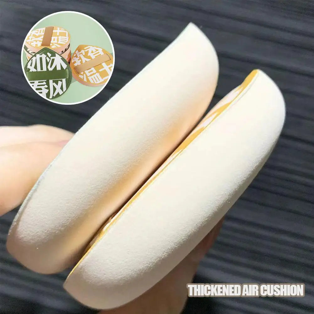 1pc Super Thick Soft Makeup Puffs Large Cotton Velvet Powder Wet Cosmetics Puff Use Puff Dry Liquid Foundation Sponge Tools Q7w7