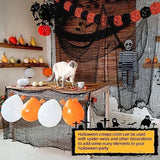 Halloween Creepy Cloth Halloween Black Spooky Scary Creepy Gauze Cloth Decor Creepy Cloth Halloween Decorations Durable