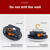 7200mAh Portable Emergency Night Market Light LED Tent Light Rechargeable Lantern Outdoor Camping Bulb Lamp Flashlight Home - Lootquake