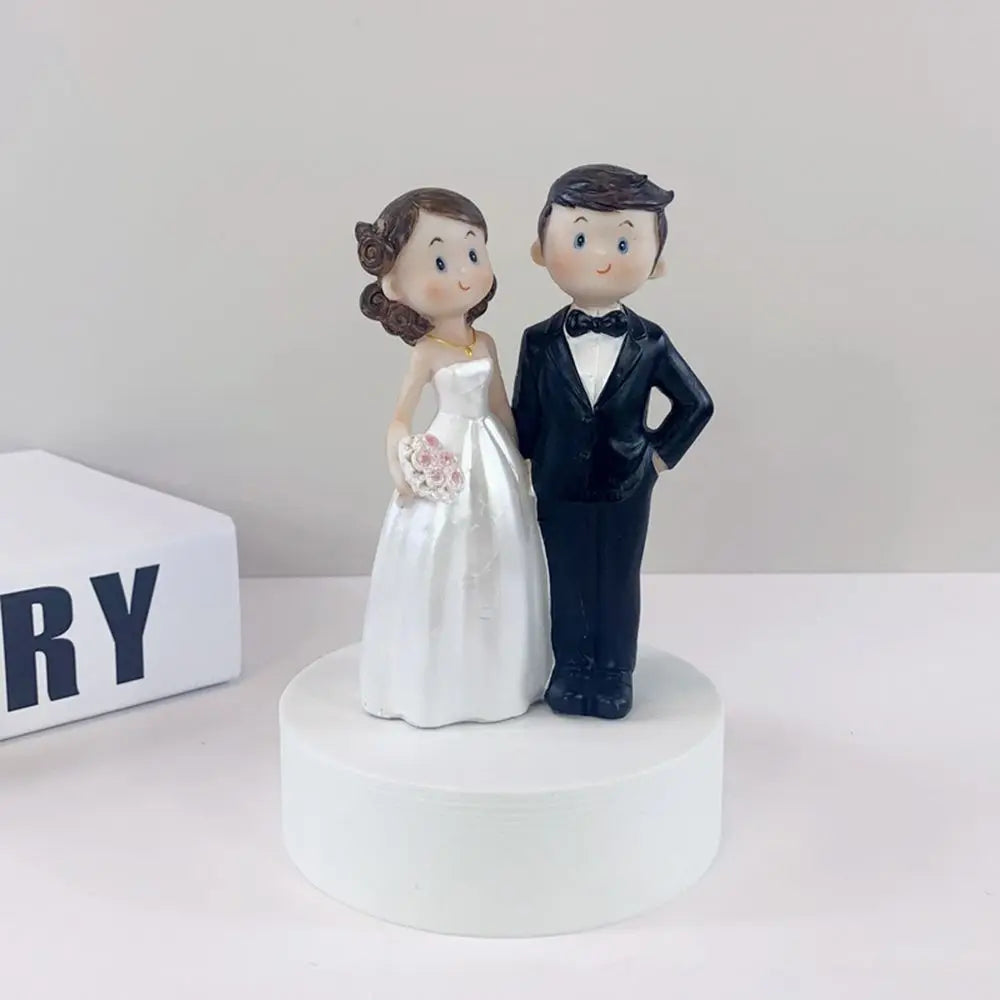 Decoración de oficina, hogar, escritorio, artesanías hechas a mano, adornos para novios, novias, matrimonio, esculturas artísticas, figuritas de resina, figuritas, estatuas.