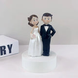 Decoración de oficina, hogar, escritorio, artesanías hechas a mano, adornos para novios, novias, matrimonio, esculturas artísticas, figuritas de resina, figuritas, estatuas.