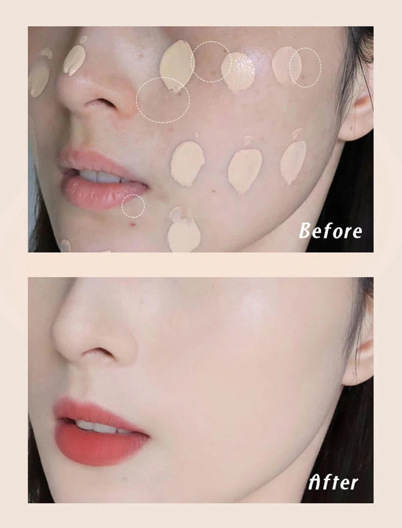 Base de maquillaje en mousse, crema, cojín, compacta, hidratante, duradera, resistente al agua, corrector, alta cobertura, base de maquillaje coreana.