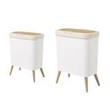Kitchen Bathroom Living Room Office Bedroom Household Trash Can Small Medium Large Size Waste Bin with Lid