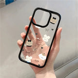 Cute Animals Clear Phone Case