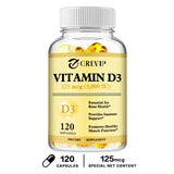 Vitamin D3 - Maintains Strong Bones and Teeth, Enhances Immunity, and Supports Muscle Growth
