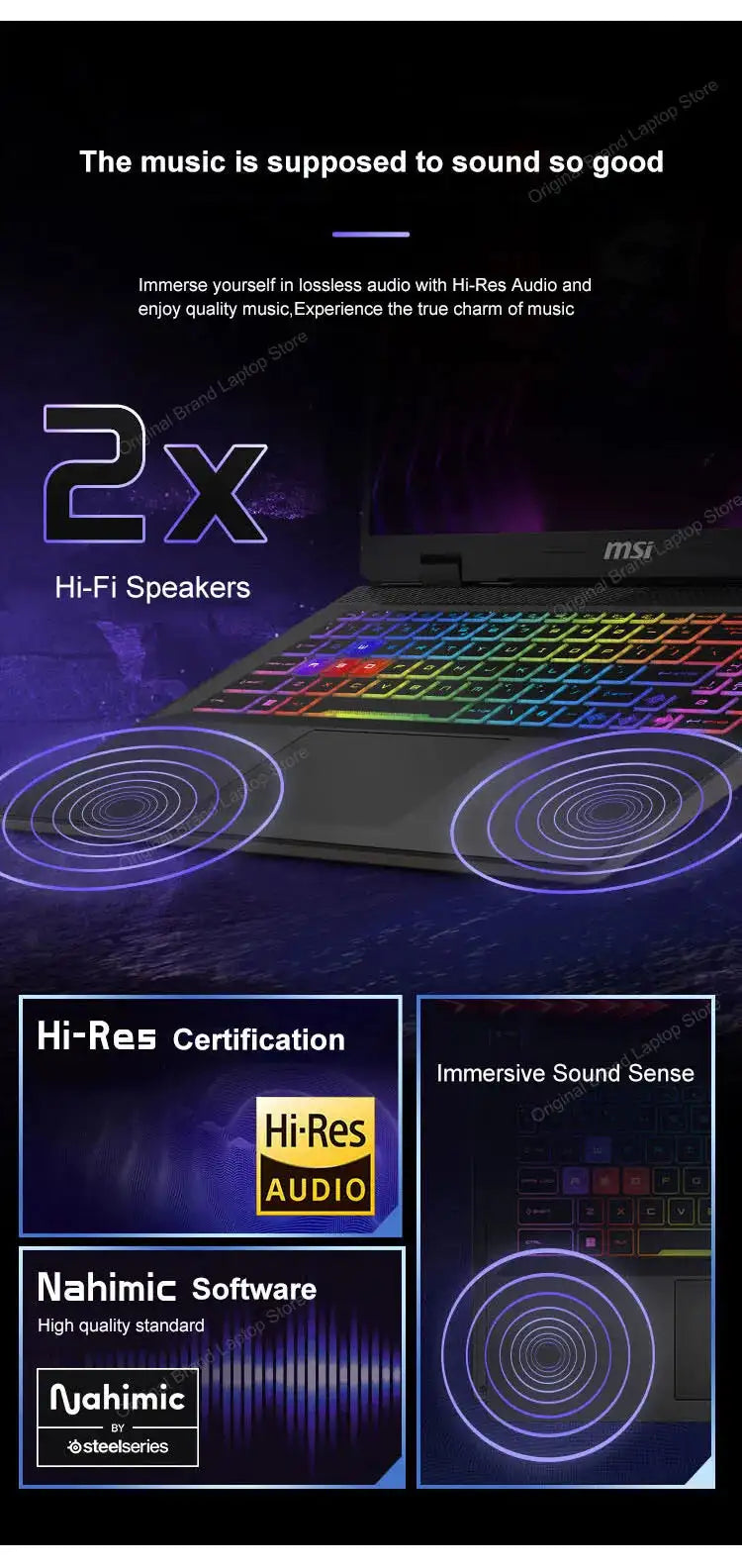 2024 MSI Sword 17 HX Laptop 17 Inch 2.5K QHD 240Hz IPS Screen Netbook i7-14700HX 16GB 1TB SSD RTX4060 Gaming Notebook Computer - Lootquake