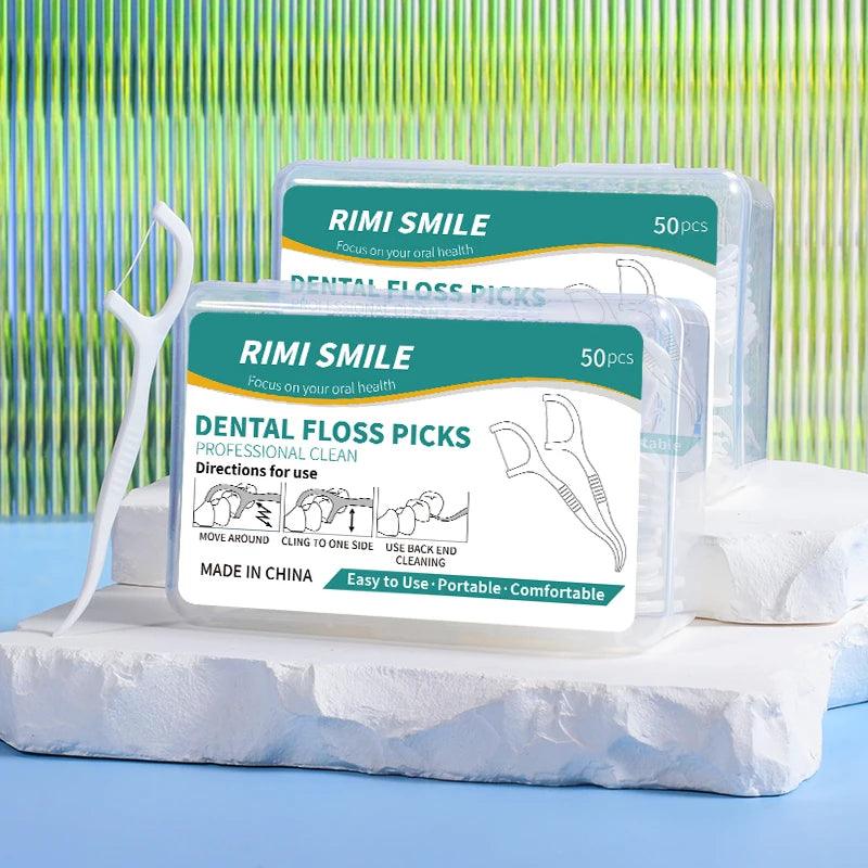 50/150/300/600/1000 PCS dental floss sticks oral care tools