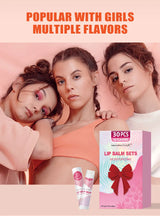 Coffret de 30 rouges à lèvres hydratants, doux, délicats, brillants, pour les lèvres, exclusif pour les femmes, le meilleur choix