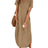 Summer New Women Elegant Solid Color Dress Short Sleeve V-Neck Cotton Linen Comfortable Loose Pocket Ladies Long Dress Vestidos - Lootquake