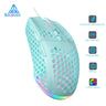 SM900 Wired Gaming Mouse Low Latency 12800 DPI 7 Buttons Macro Software Honeycomb Mice for PC Laptop