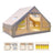 4-6 People Inflatable Tent with Pump Portable Blow Up Tent Easy Set-up Air Tent，4 Season Inflatable Tents for Camping - Lootquake