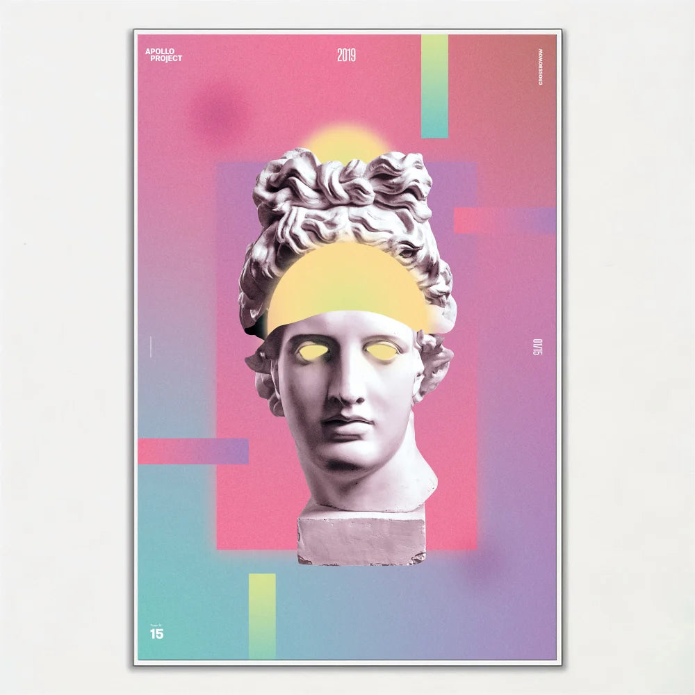 1pc-Statue David Graphic Designer Poster Paper Print Home Living Room Bedroom Entrance Bar Cafe Art Painting Decor