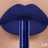 QIBEST Rouge à lèvres liquide mat Waterproof longue tenue Velours Gloss à lèvres Tube de teinte Pigment Nude mat Rouge à lèvres Maquillage des lèvres