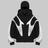 New Splicing Hip Hop Devil Pattern Hoodie Harajuku Double Hoodie Warm and Windproof Goth y2k Sweatshirt Design Hoodies Women - Lootquake