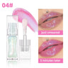 QIBEST Lip Oil Magic Warm Color Changing Lipstick Balm Lip Glaze Transparent Moisturizing Lipgloss Shiny Glitter Lips Cosmetics