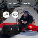 8KW portable Diesel Air Heater 12V&24V bluetooth App & Remote Control w/Automatic Altitude Night Heater for RV tent campervan - Lootquake