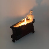 Halloween Room Decoration Accessories New Creative Candle Bubble Bath Skeleton Halloween Atmosphere DecoracióN De HabitacióN