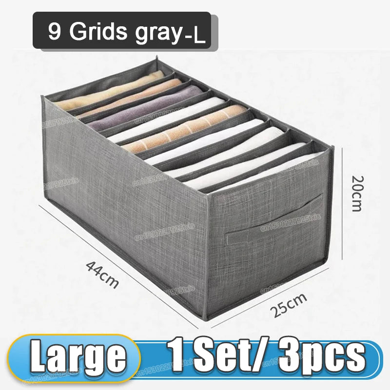 Clothes Storage Box Underwear Bra Organizer Storage Box Wardrobe Organizer Drawers Separator Boxes Home Storage Supplies