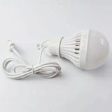 USB Light Bulb LED Camping Light Bulb Portable Camping Lantern Hanging Cord Tent Light for Camping Emergency Truck Fishing Boat - Lootquake