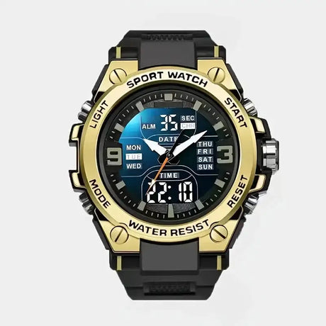 [Men's Digital Chronograph Watch] Multi-sport Chronograph Watch Men's Digital Quartz Watch With Alarm Luminous Date The Ideal Gi - Lootquake
