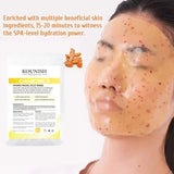 Mascarilla de gelatina en polvo con colágeno, mascarillas peel-off, hidratantes, para salón de spa, hidrogel, antiedad, blanqueadoras, iluminadoras, productos de belleza.