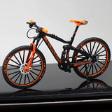 Creative Alloy Bicycle Model Ornament Mini Metal Bike Toy Collectible