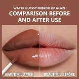 Silky Lip Gloss-Waterproof, Long-Lasting Moisturizing Liquid Lipstick with Mirror Finish, Non-Sticky, Full Shine, Fade-Resistant