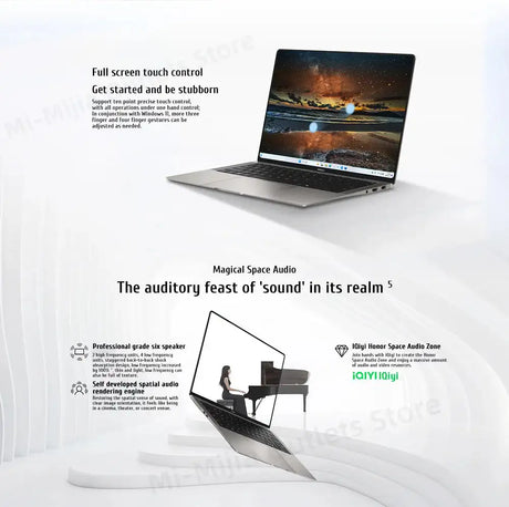 Honor MagicBook Art 14 Snapdragon Edition 1kg Ultra Thin Laptop X Elite 32G 1T 3.1K Eye Screen Notebook - Lootquake
