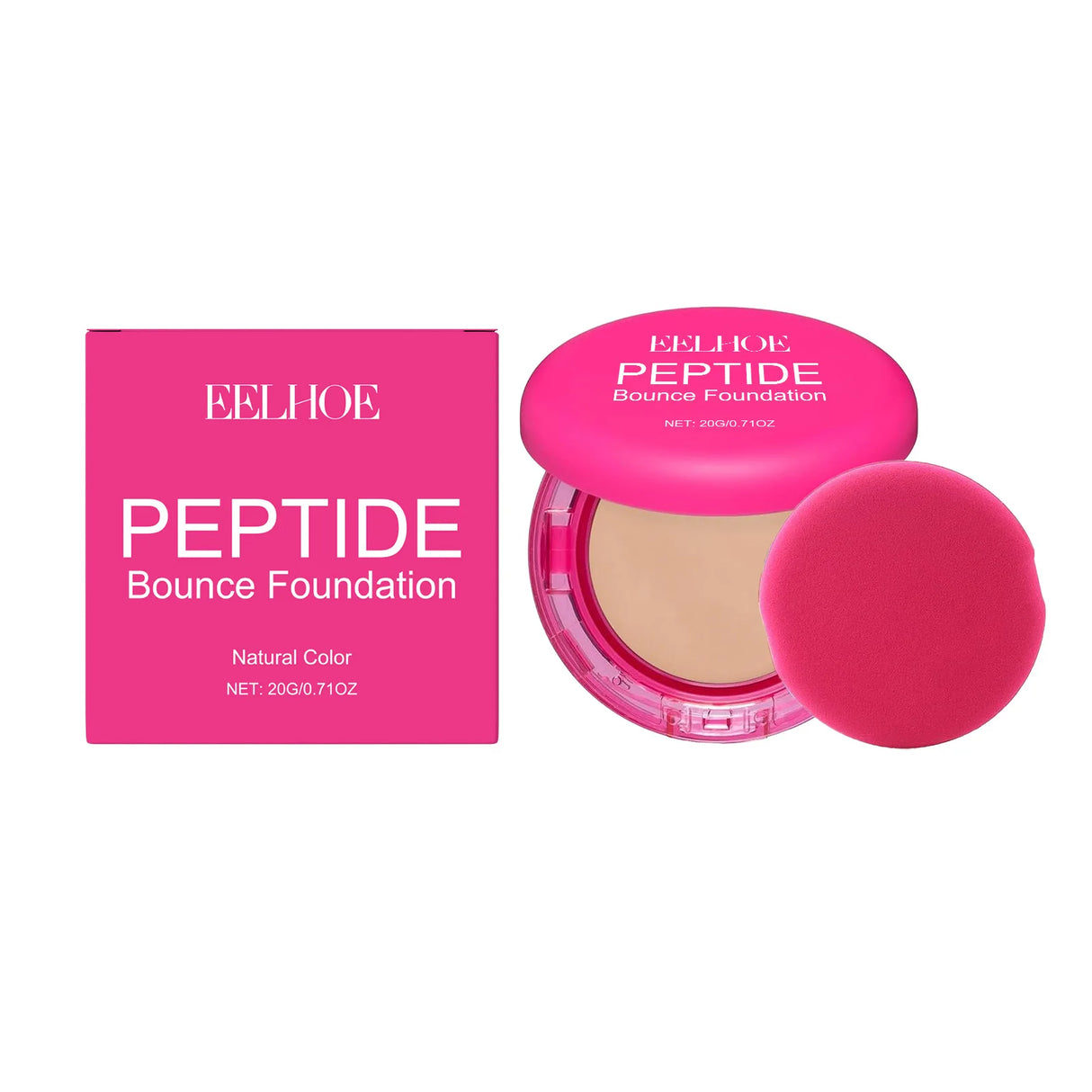 Base de maquillaje impecable EELHOE, resistente al agua, con brillo, control de grasa, cobertura total, maquillaje, cosméticos, iluminador, base facial, 20 g
