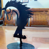 Kiss-Horse Sculpture Modern Statue Rustic Metal Art Men Gift Horse Decor Simple And Classic Design Ornaments