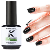 1 PCS Nail Gel Polish Ultra Glossy Top Coat Base Gel Semi Permanent UVGel Varnish Sealer Finish Transparent Diamond Top No Wipe