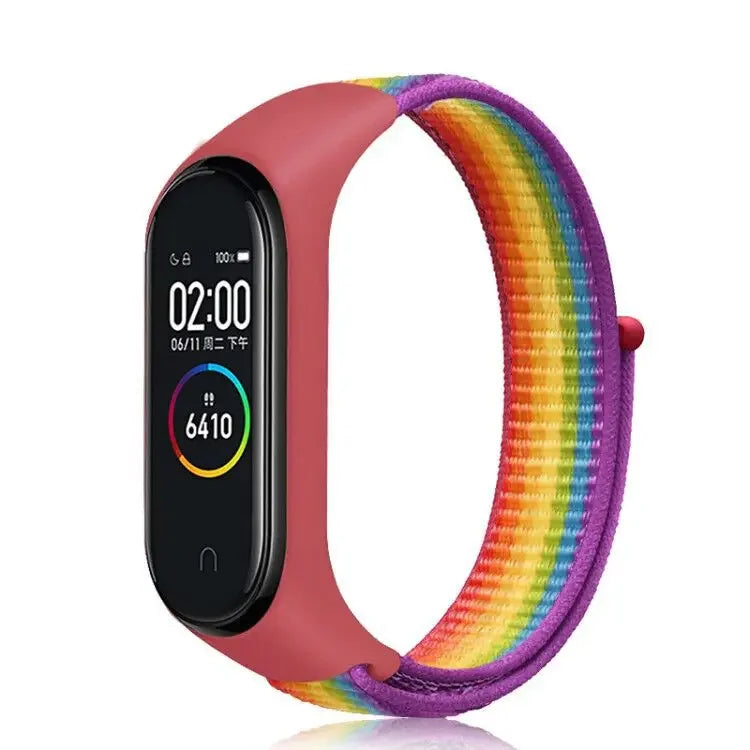 Correa de nailon para Xiaomi Mi Band 7-7 NFC, repuesto de pulsera deportiva para Mi Band 7, 6, 5, 3 y 4