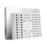 Set de polvos liofilizados reparadores faciales, hidratantes, antiarrugas, antiedad, blanqueadores, con péptidos y nicotinamida, suero iluminador.