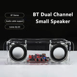 Kit de altavoz Bluetooth para soldar, miniamplificador de sonido estéreo USB para el hogar, kit electrónico para practicar soldadura.