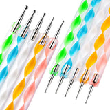 20/23PCS Professional Nail Art Brush Set with Liner Brush Dotting Tools Detail Brushes Synthetic Fiber for Acrylic/UV/Gel Polish