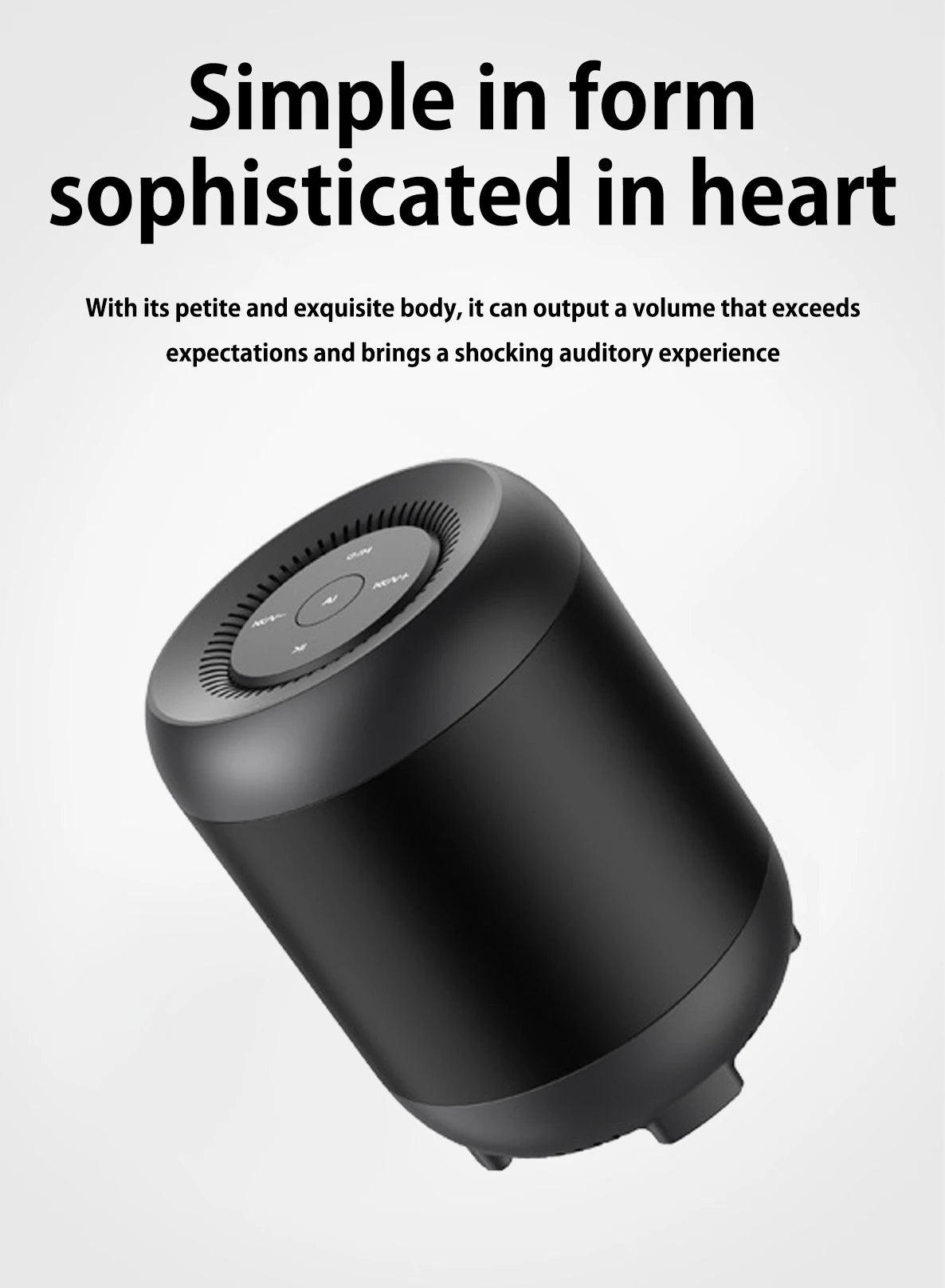 Altavoz Bluetooth inalámbrico con IA, control de voz artificial inteligente, tarjeta de inserción, audio pequeño, teléfono móvil, computadora de escritorio