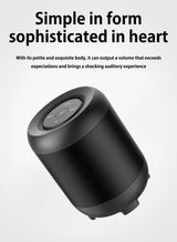 Altavoz Bluetooth inalámbrico con IA, control de voz artificial inteligente, tarjeta de inserción, audio pequeño, teléfono móvil, computadora de escritorio