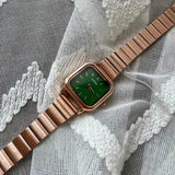 2024 Hot Brand Stainless Steel Strap Watch Women Luxury Gift Quartz Wristwatch Student Fashion Simple Square Quartz Watches - Lootquake