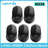 Logitech M330 2.4G Computer Wireless Mouse wi/ USB Receiver Gaming Mouse 1000 DPI Gaming Mice for PC Laptop Silent Mouse 2-10pcs