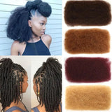 Afro Kinky Curly Bulk Human Hair | Brazilian Remy for Dreadlocks & Braids