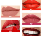 High Quality Popfeel Waterproof Lasting Matte Luxury Velvet Lipstick Make up Smudge-Free Pigmented Lipsticks Lip Gloss Cosmetics